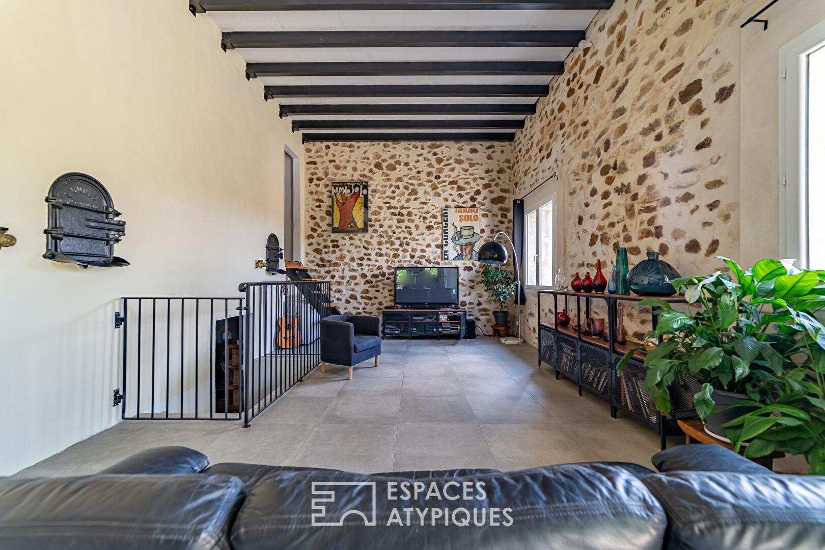 Loft house in a former winery