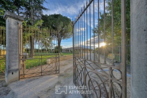 Between stone and light, an estate at the gates of Uzès