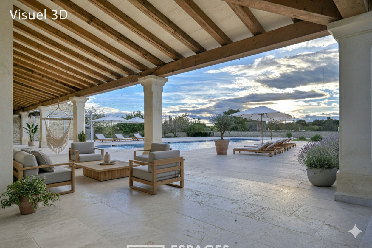Between stone and light, an estate at the gates of Uzès