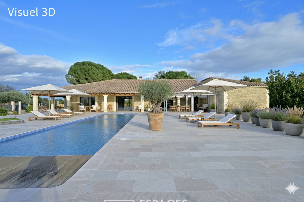 Between stone and light, an estate at the gates of Uzès