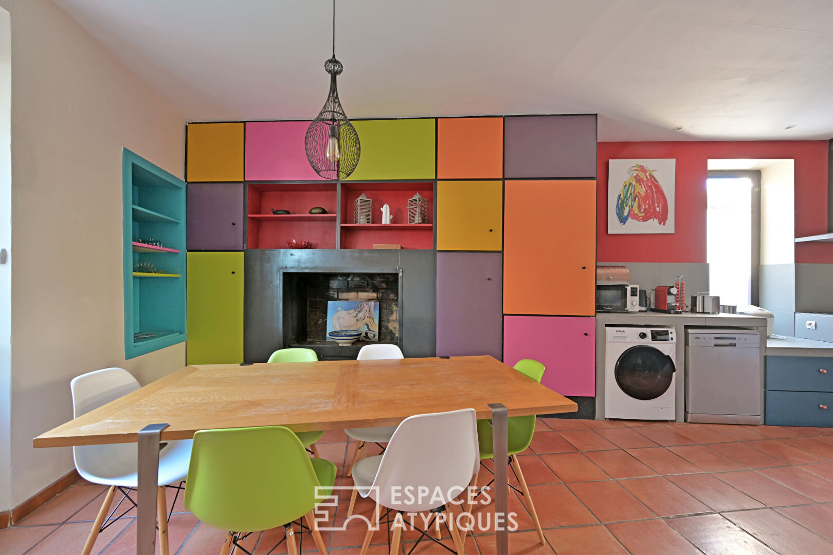 Mas à l’esprit artistique et bohème – 15 km de Nîmes