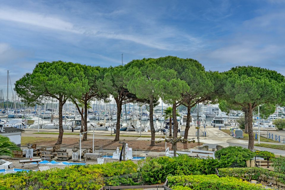 Échappée Belle face au Port de plaisance : 3 pièces, vue port et voiliers