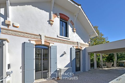 Maison de 1900 entièrement rénovée, jardin et piscine, Tour Magne