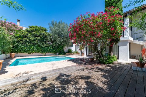 1930s townhouse with swimming pool