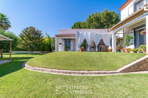 Belle villa provençale avec piscine et jardin paysager