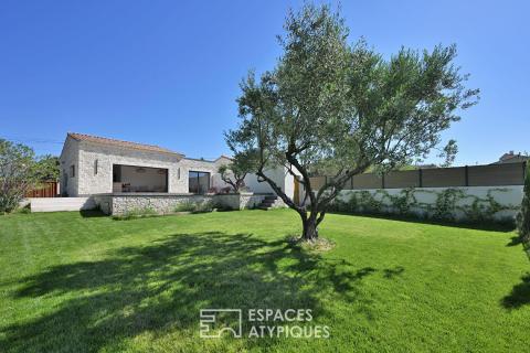 Maison contemporaine avec piscine proche Uzès