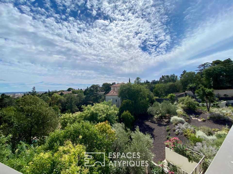 Rooftop panoramique d'exception perché au sein du « Montmartre » Nîmois