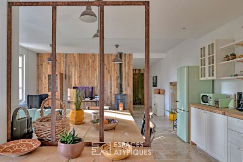 Appartement rénové et confidentiel au coeur d&rsquo;un village proche d&rsquo;Uzès