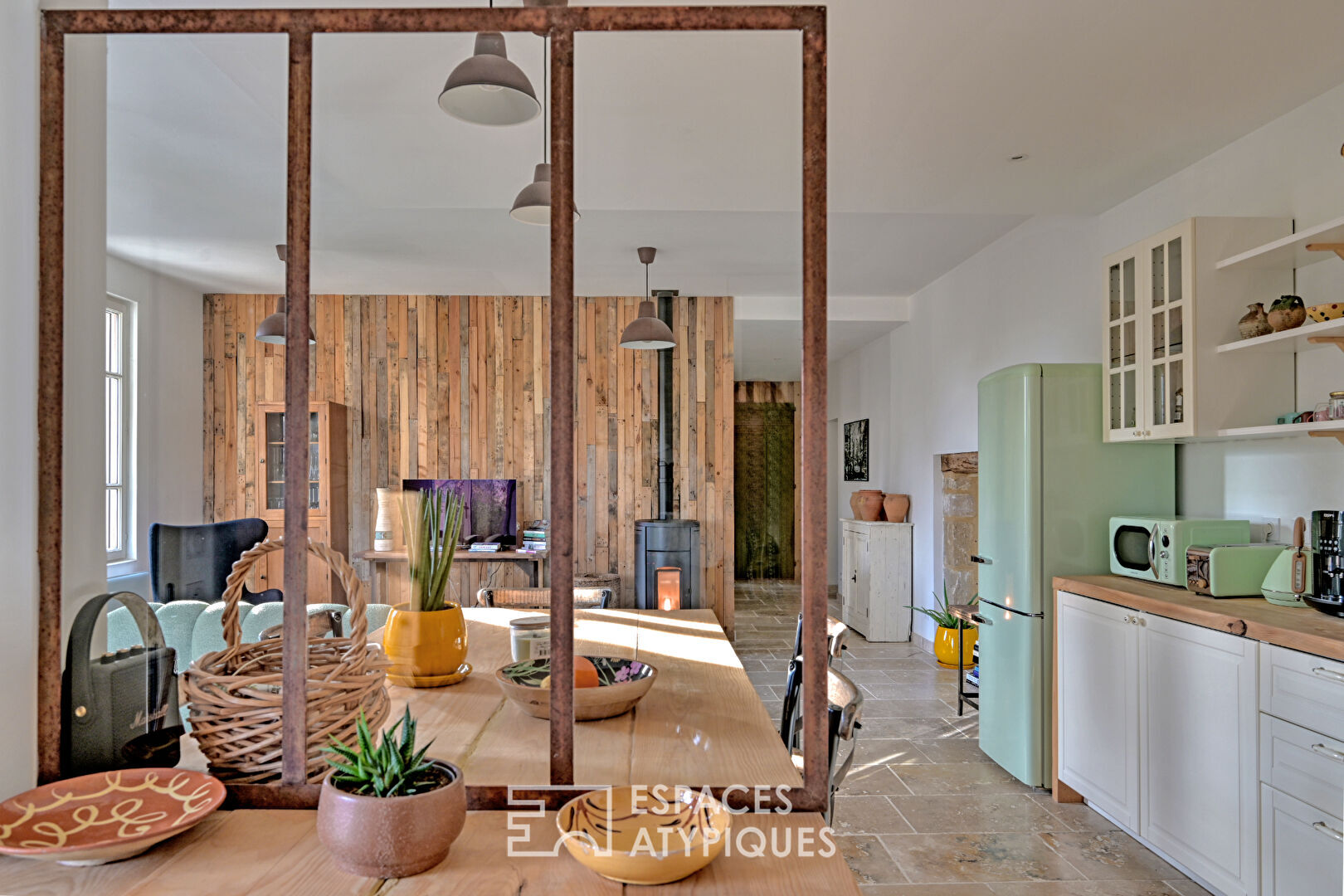 Appartement rénové et confidentiel au coeur d&rsquo;un village proche d&rsquo;Uzès