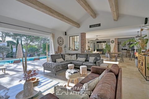 Là où le temps s&rsquo;arrête, propriété de 2 maisons au coeur de la pinède