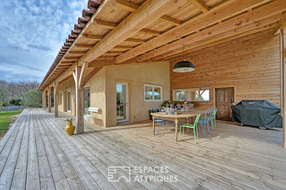 Maison bioclimatique de plain-pied