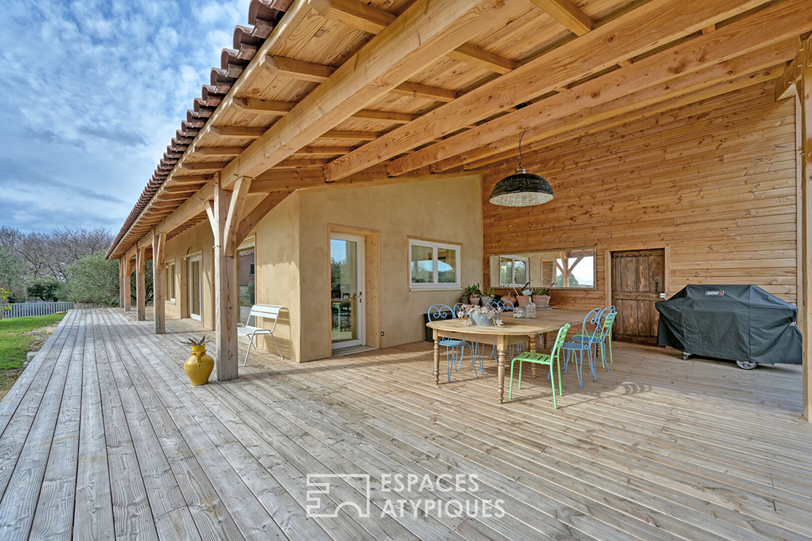 Maison bioclimatique de plain-pied