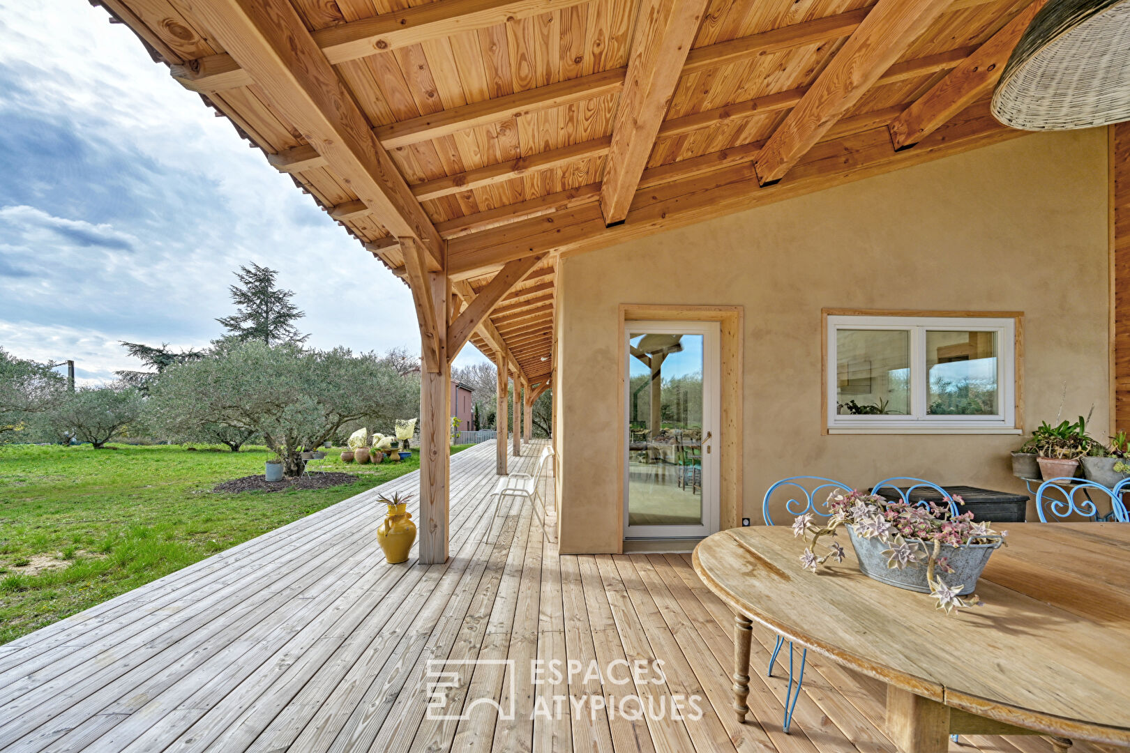 Maison bioclimatique de plain-pied