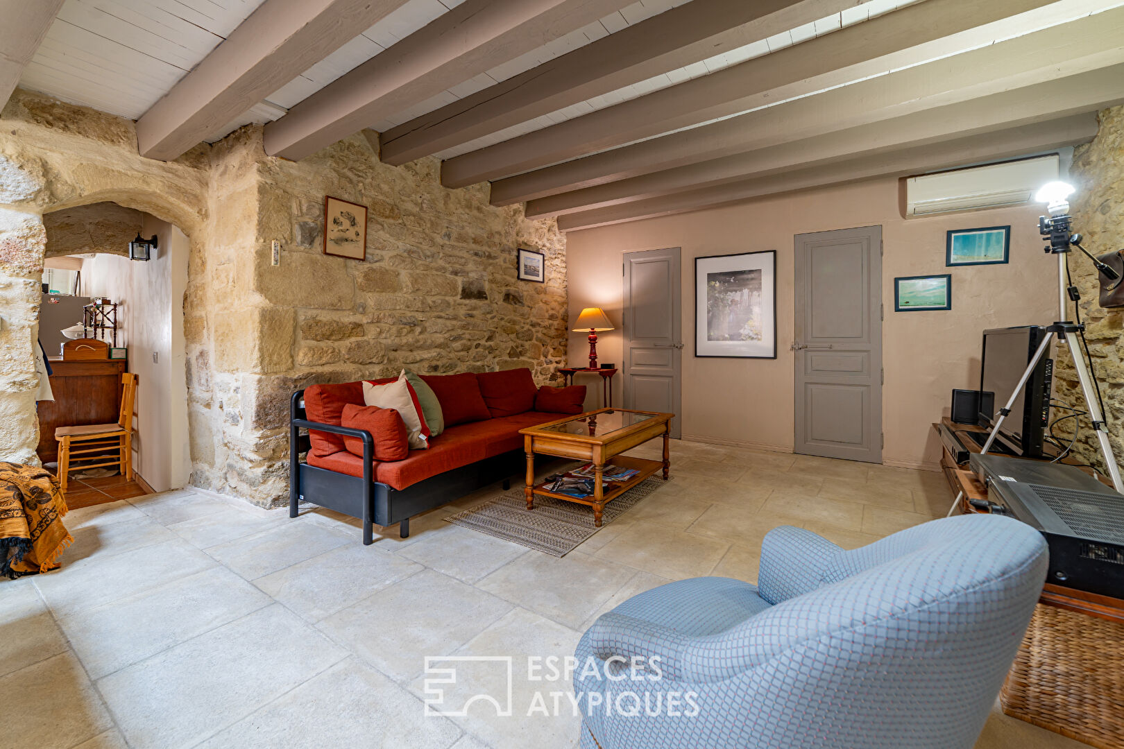 Unique village house from 1790 with courtyard