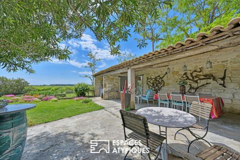 Contemporary Farmhouse in the Heart of the Vineyards