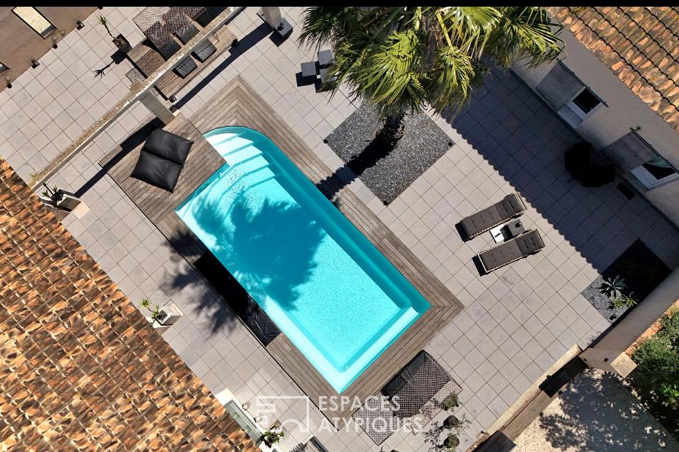 Mas contemporain en Camargue