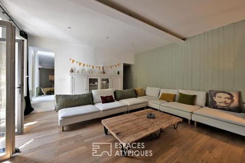 Maison de ville avec cour intérieure et piscine – quartier Révolution