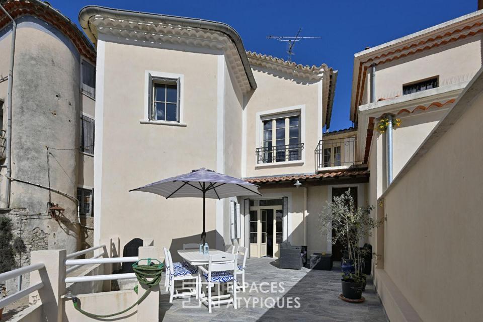 Maison de charme avec terrasses et vue exceptionnelle
