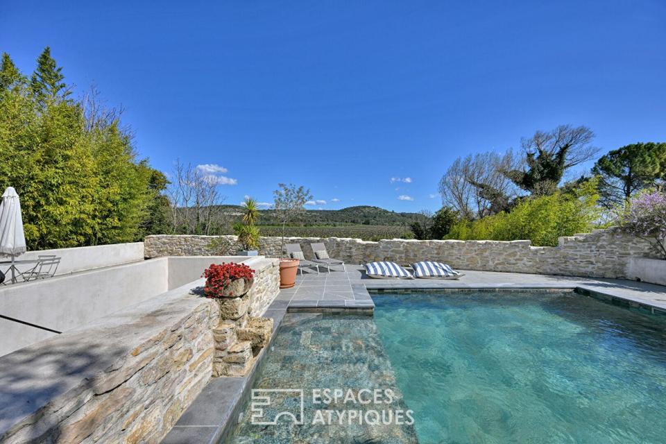 Bâtisse de caractère rénovée avec vue magnifique