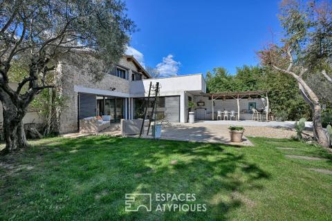 Bâtisse de caractère rénovée avec vue magnifique