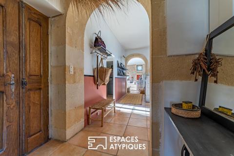 Appartement lumineux avec extérieur en coeur de village