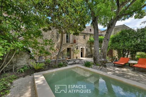 Ancien temple sublimé en maison de charme entre Uzès et Nîmes