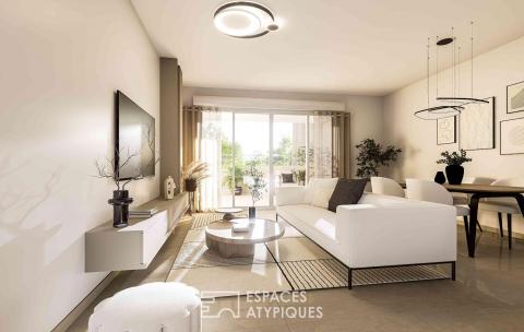 Appartement T2 haut de gamme avec terrasse et ascenseur