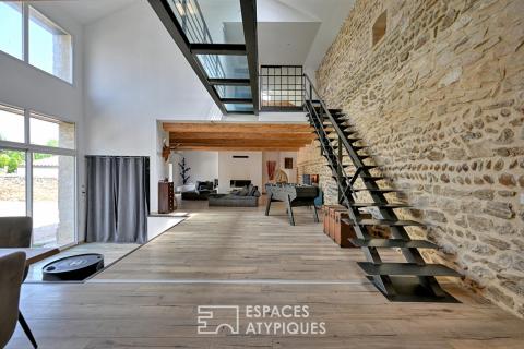 L&rsquo;âme retrouvée d&rsquo;un ancien chai à l&rsquo;esprit loft