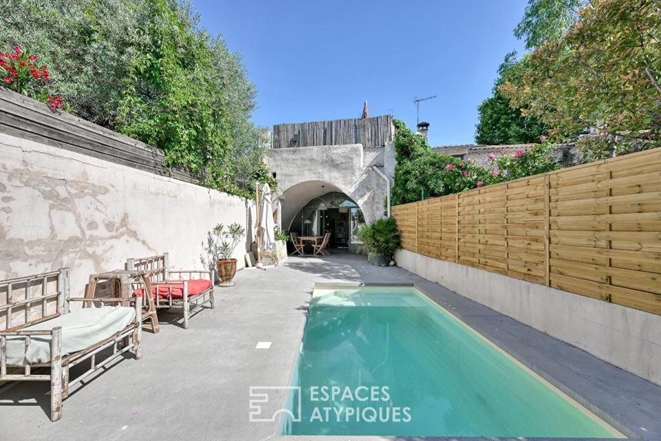 Le charme d'une maison de caractère avec piscine