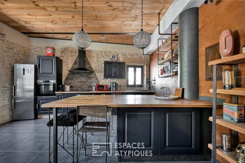 Maison de village rénovée avec jardin et garage proche du Pont du Gard