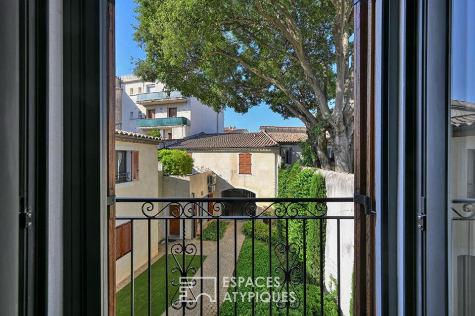 Appartement confidentiel en coeur de ville avec garage