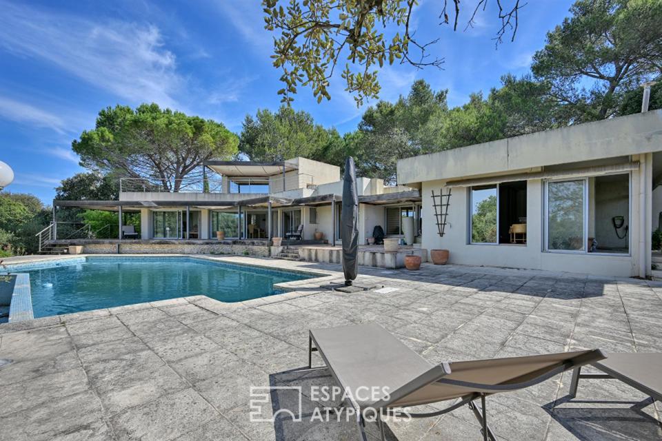 "La belle endormie " Villa d'architecte - Route d'Uzes