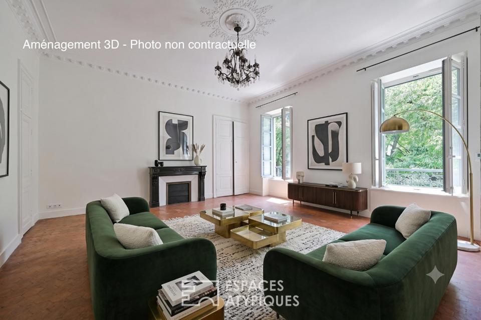 Appartement de caractère à proximité de la Maison Carrée