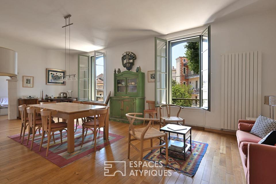 Élégeant appartement avec terrasse proche des Arènes