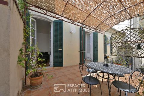 Élégeant appartement avec terrasse proche des Arènes
