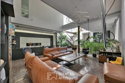 Loft napoléonien avec terrasse et bassin sur les toits