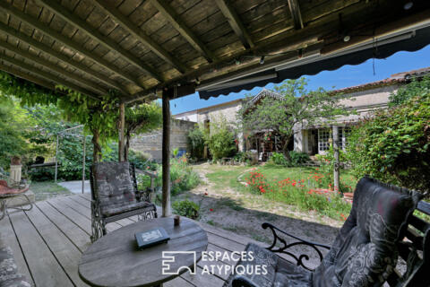 Maison de charme et grange à réhabiliter en Petite Camargue