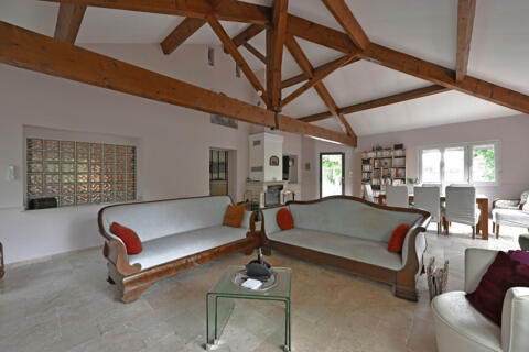 Family home and its two outbuildings
