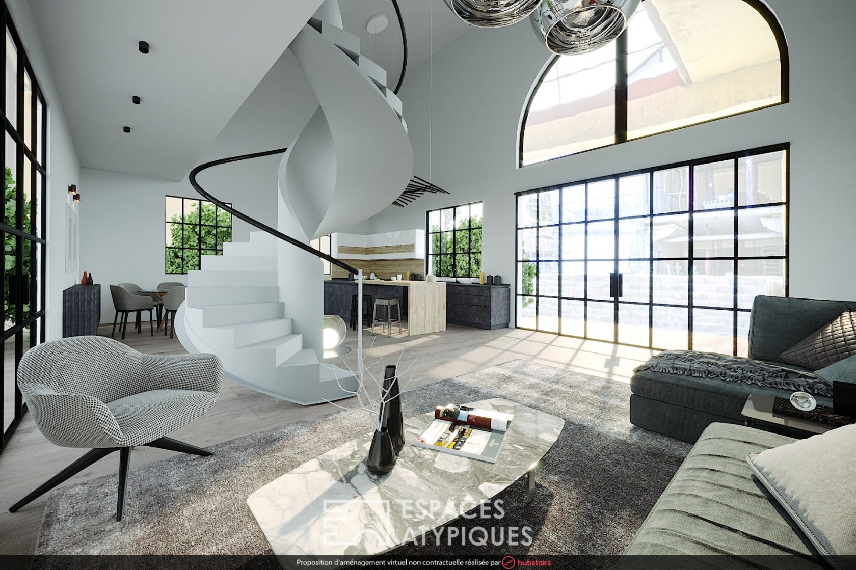 Large loft with high potential