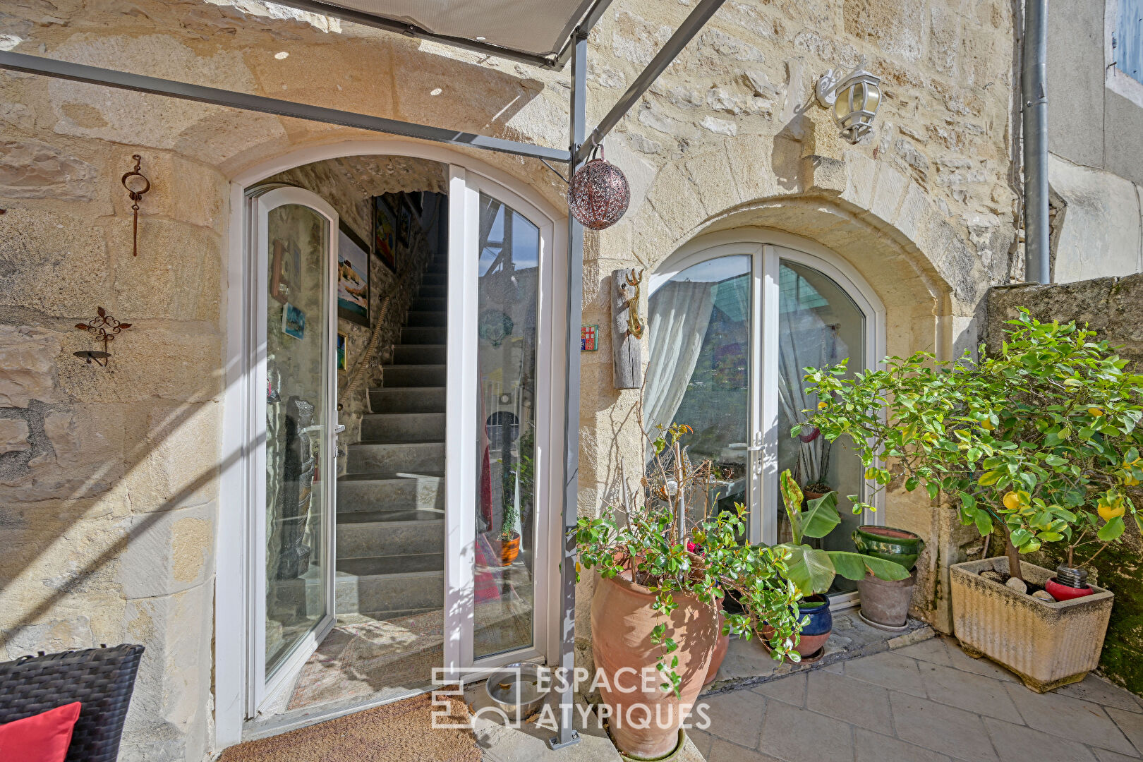 Medieval house from the 16th century in Congénies