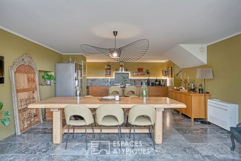 L’inattendue, maison avec vue et piscine