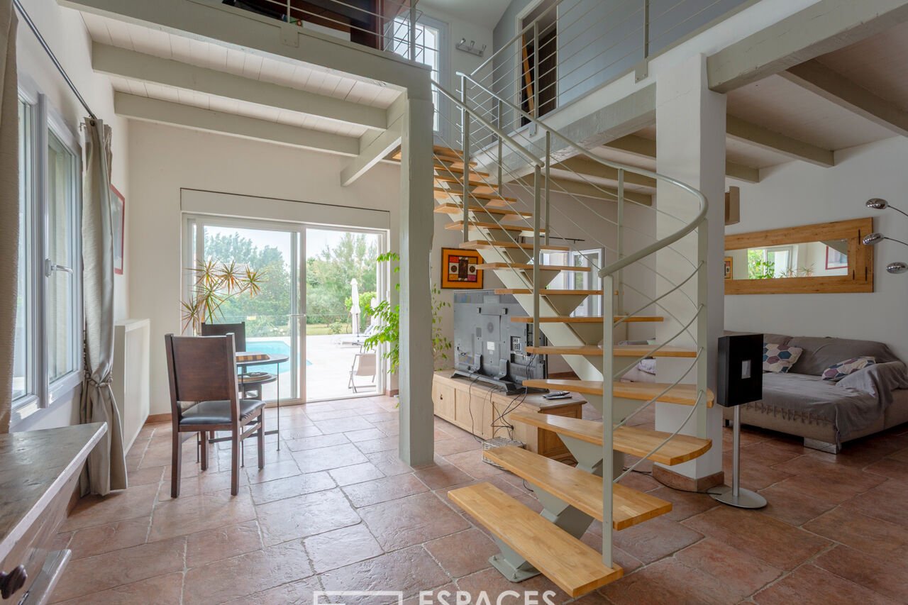 Contemporary farmhouse with two houses – Petite Camargue
