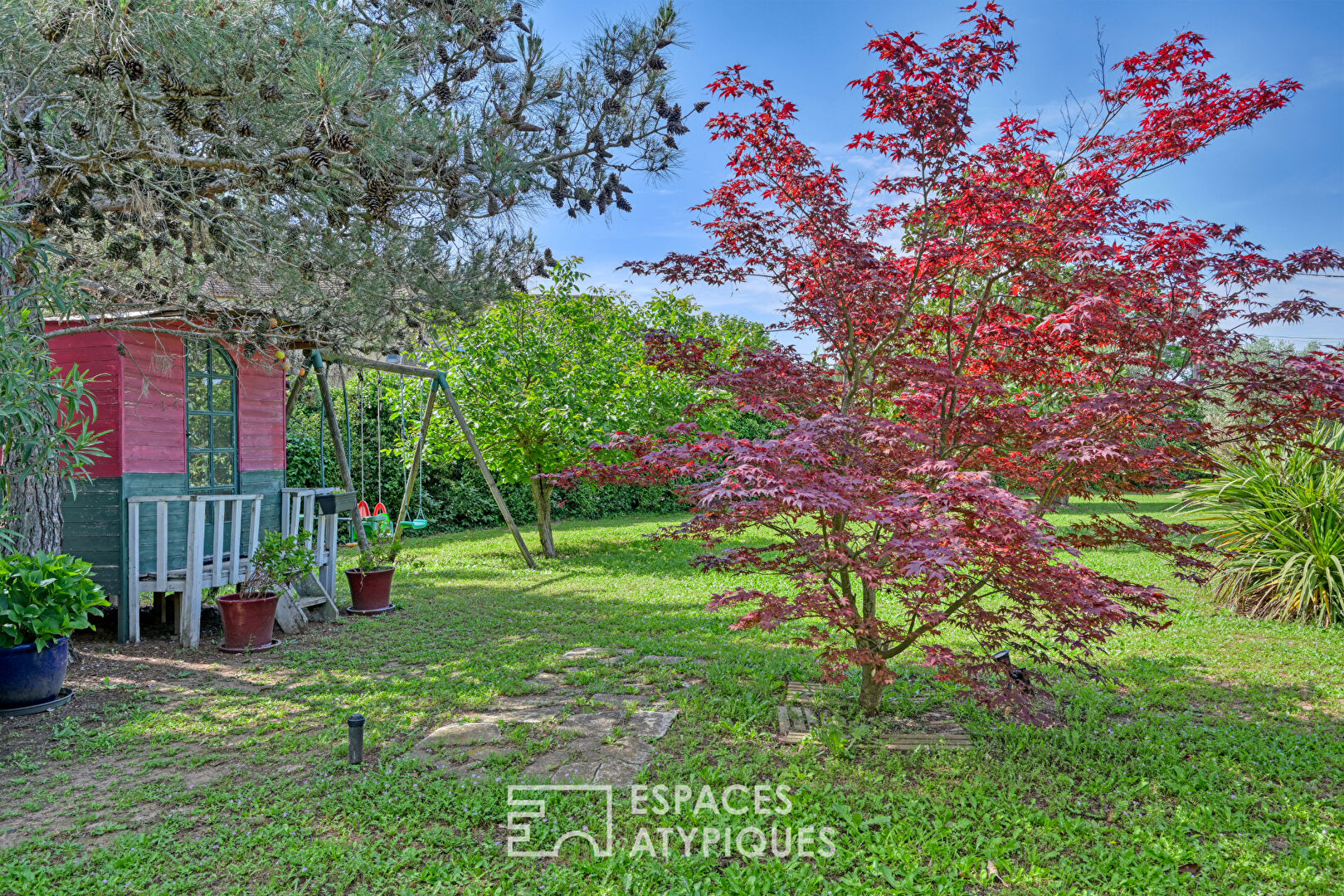 Contemporary farmhouse with two houses – Petite Camargue