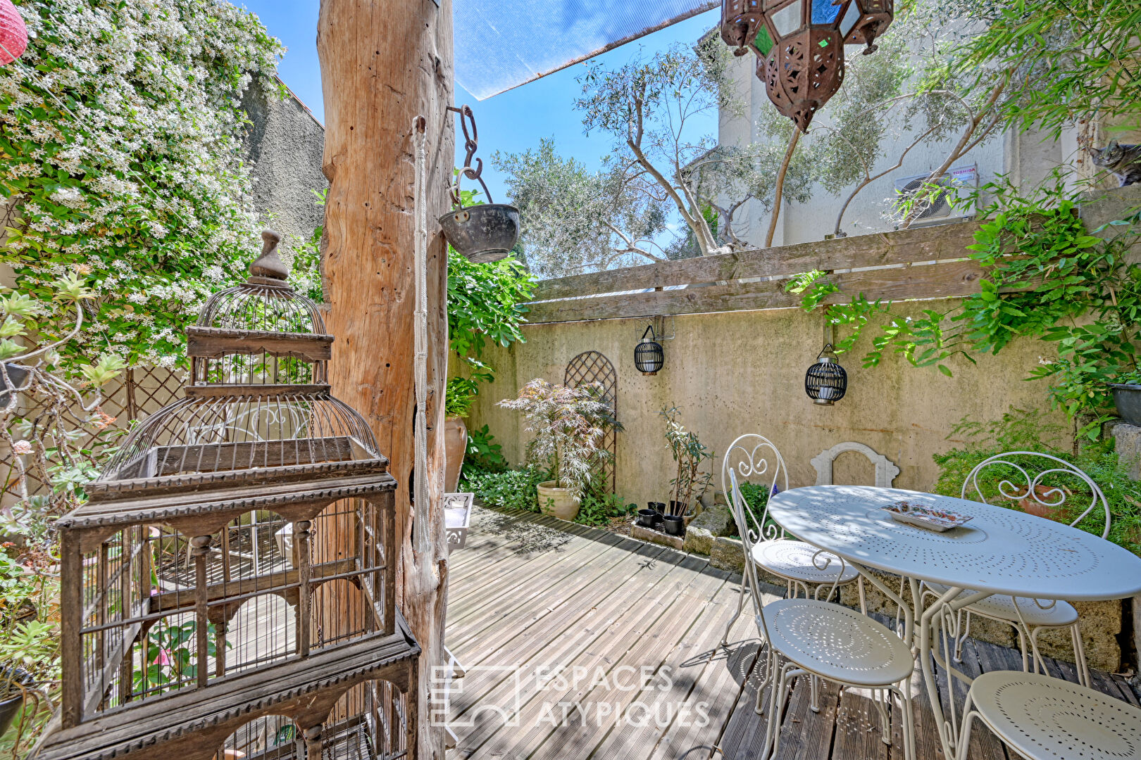 Charming house with a “cocoon” spirit with patio in Vaunage