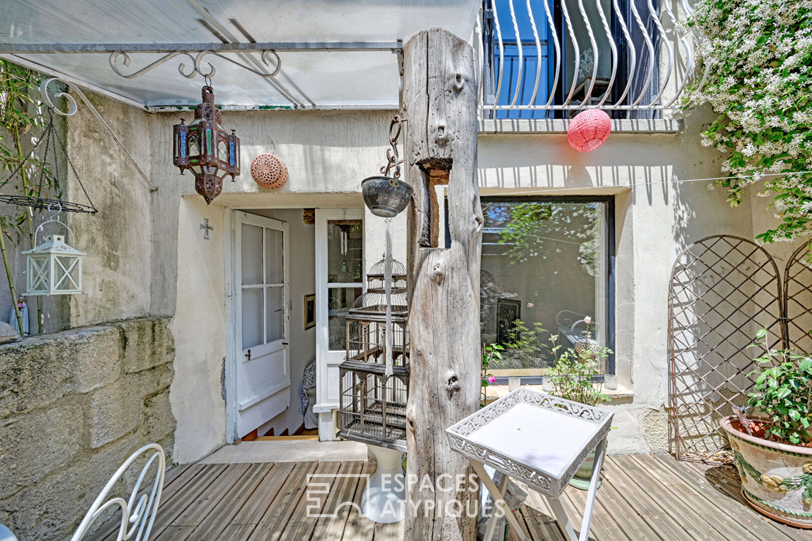 Charming house with a “cocoon” spirit with patio in Vaunage