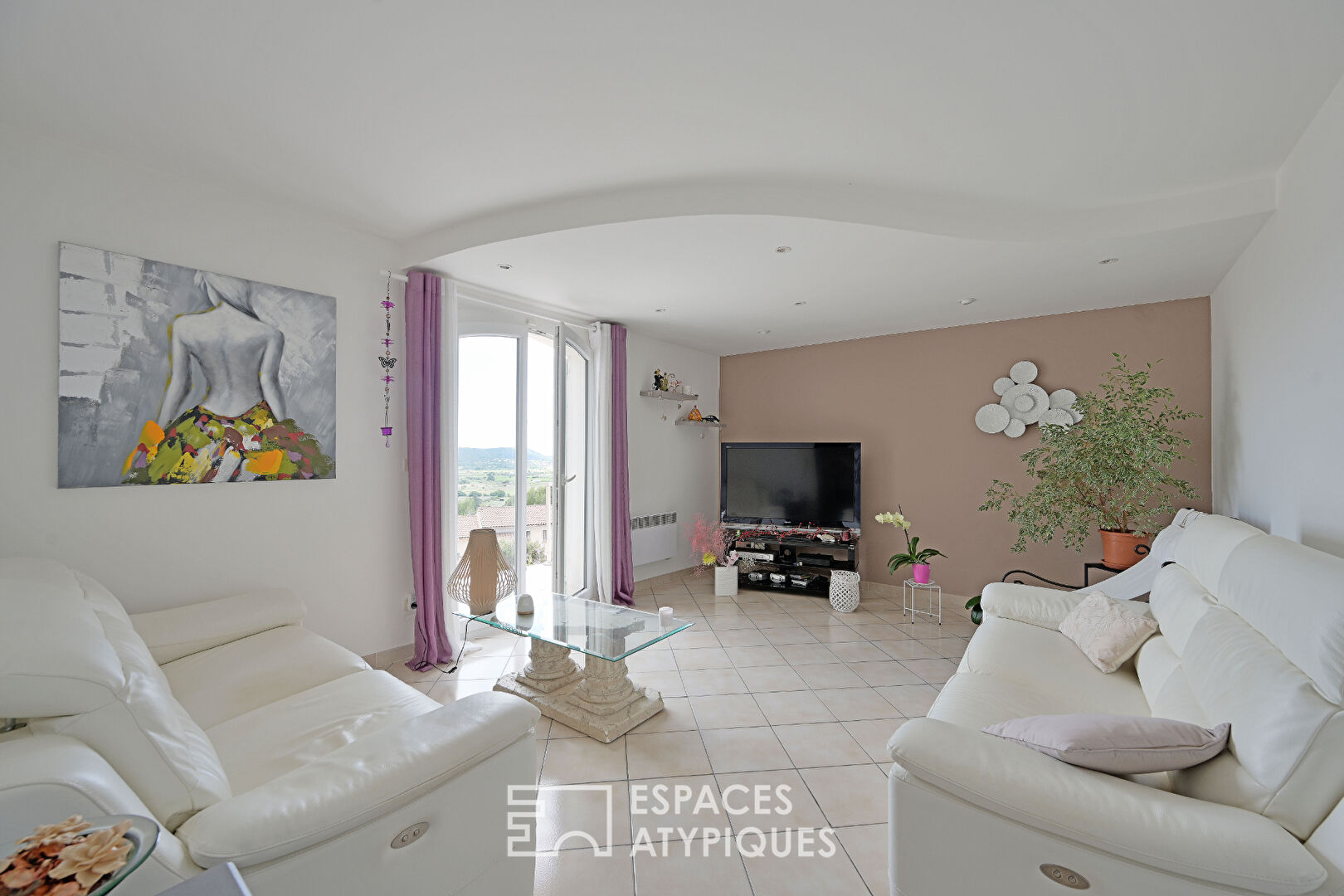 Villa avec vue dominante spectaculaire