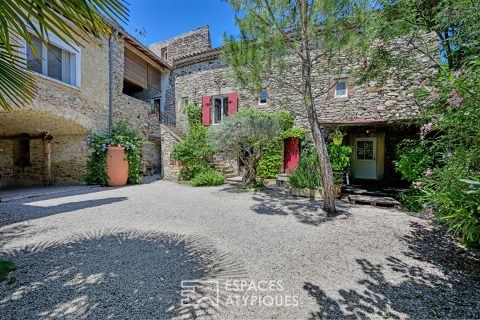 Magnificent renovated silkworm farm in the heart of the village