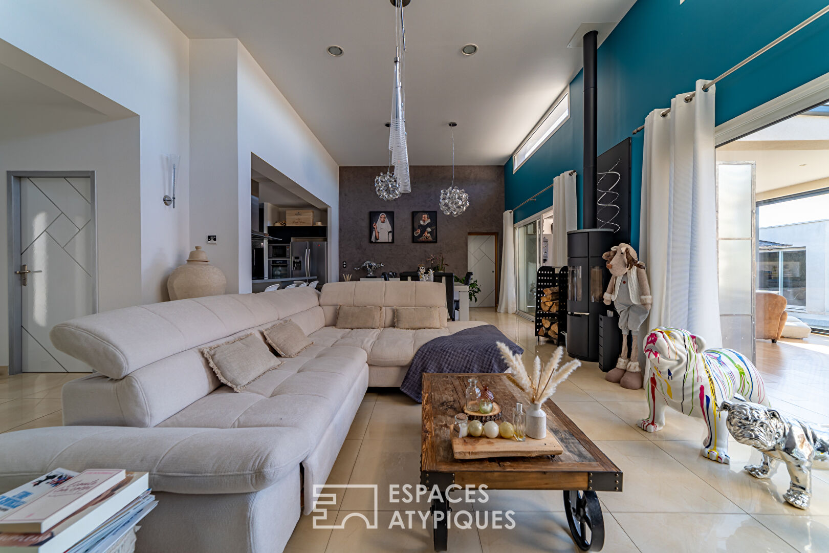 Spacious and bright contemporary villa between Uzès and Nîmes