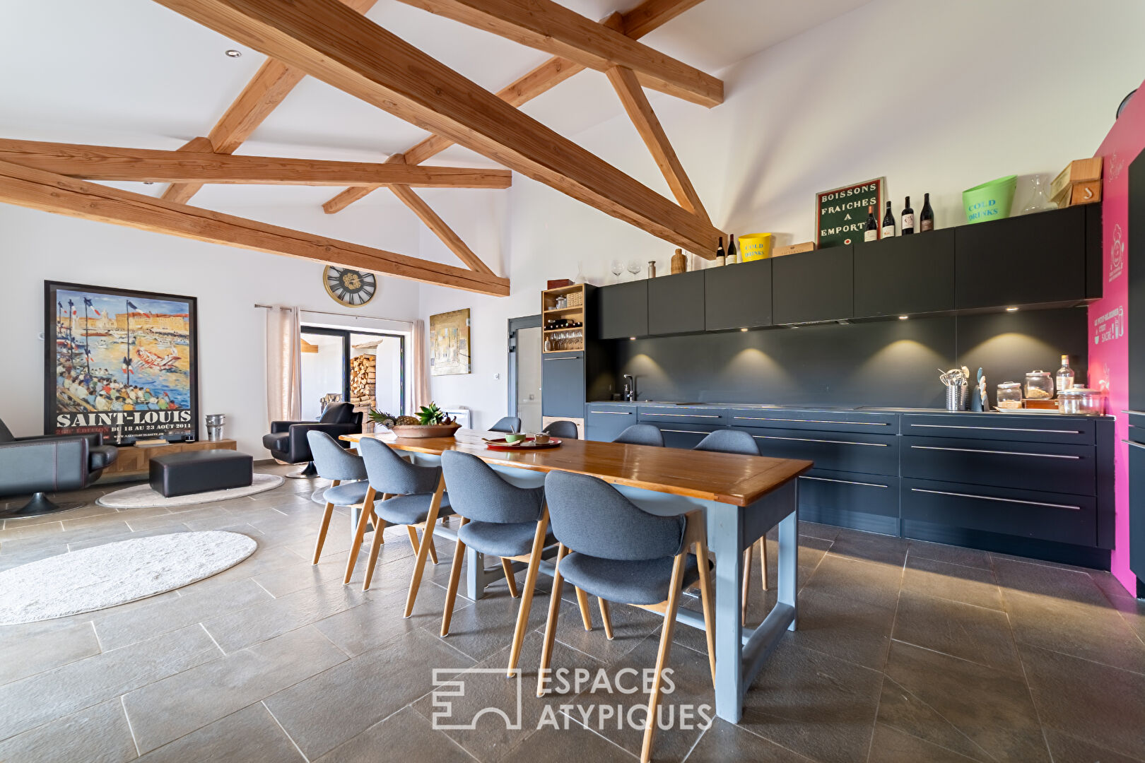 Sublime charming farmhouse renovated in a natural setting