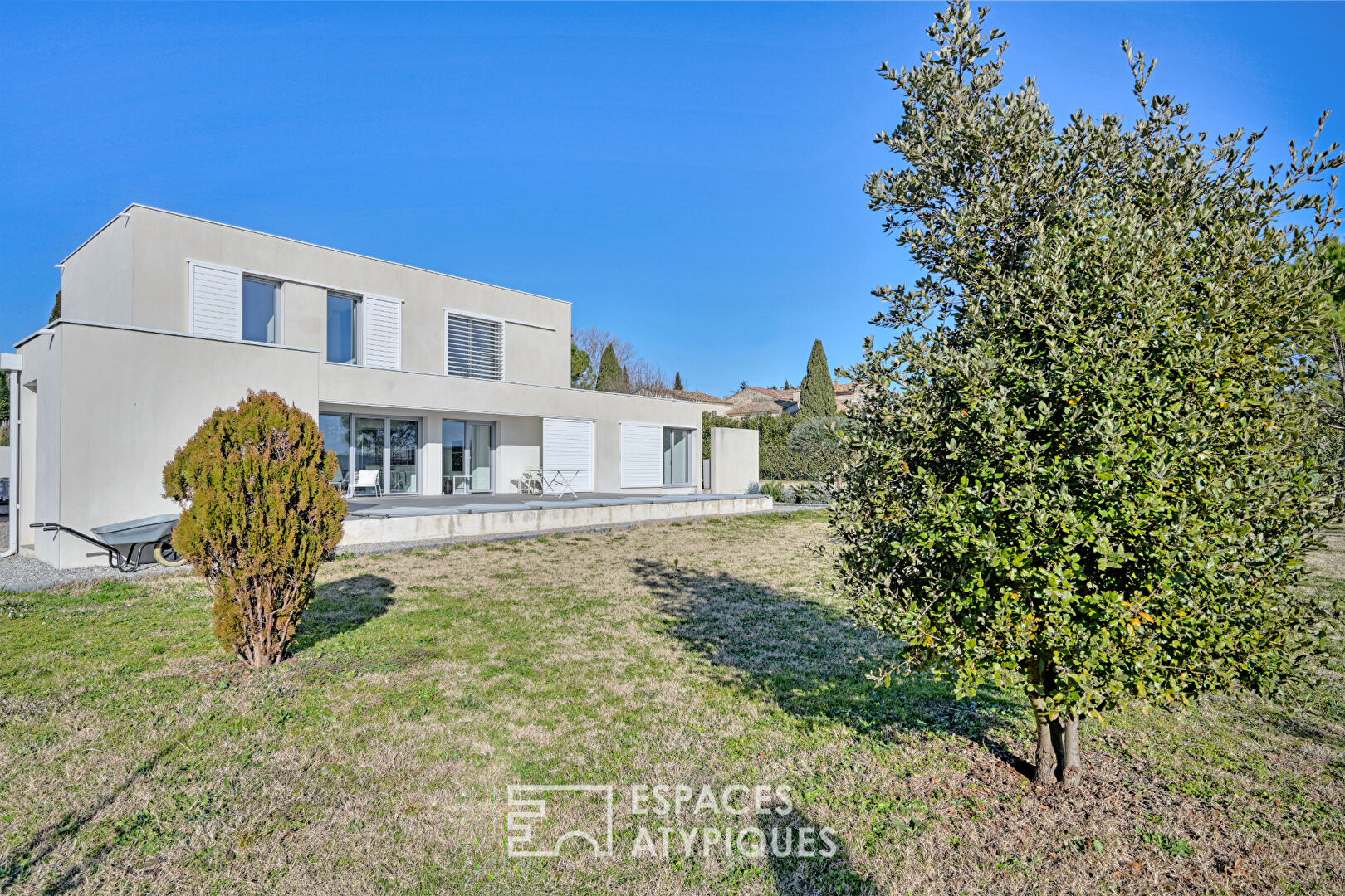 Villa toit terrasse BBC avec bassin de nage